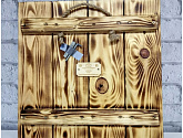 Артикул Векторная графика - Лайка в очках, Векторная графика, Creative Wood в текстуре, фото 2