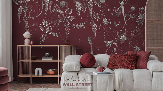 Фотообои в интерьере артикул ARCADIA 7, ARCADIA 1, Wall street Фотообои в интерьере артикул ARCADIA 7, ARCADIA 1, Wall street