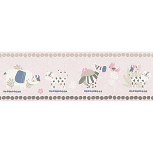 Сине-розовые обои Rasch Bambino XVIII 249873
