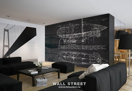Фотообои в интерьере артикул Induction 7, ИНДУКЦИЯ / INDUCTION, Wall street Фотообои в интерьере артикул Induction 7, ИНДУКЦИЯ / INDUCTION, Wall street